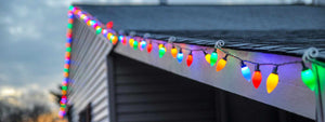 Christmas Tree Lights, Christmas Lights, coloured lights, colored lights