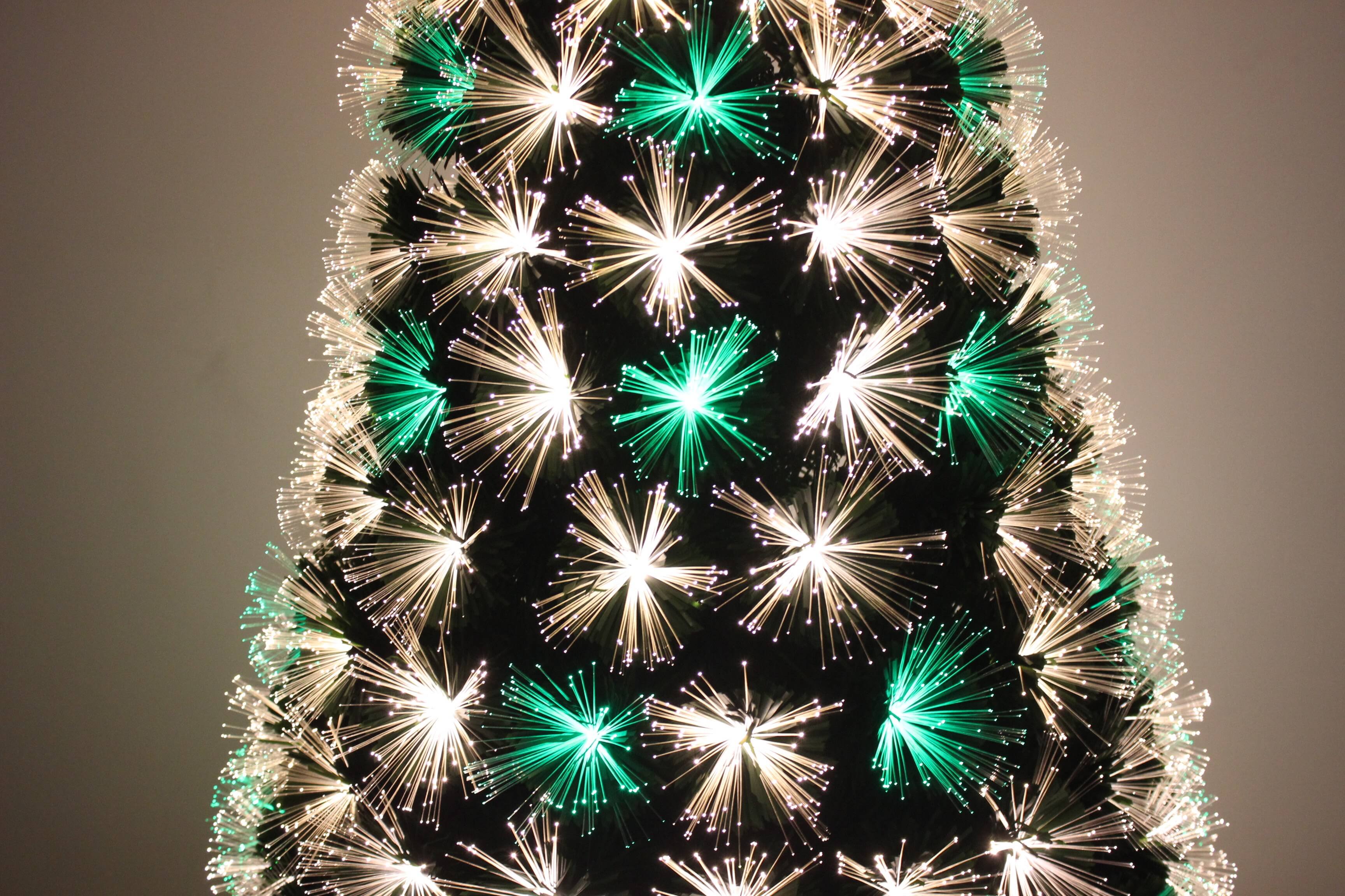 Firework LED Fiber Optic Christmas Tree