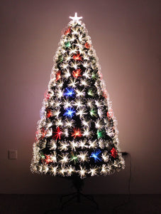 Firework LED Fiber Optic Christmas Tree